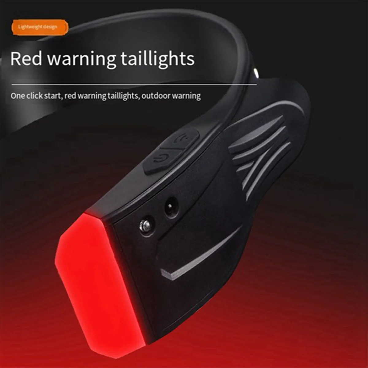 Hanging Neck Headlight,Outdoor COB High-Light Night Fishing Headlight, Type-C Rechargeable Night Riding Sensor Headlight