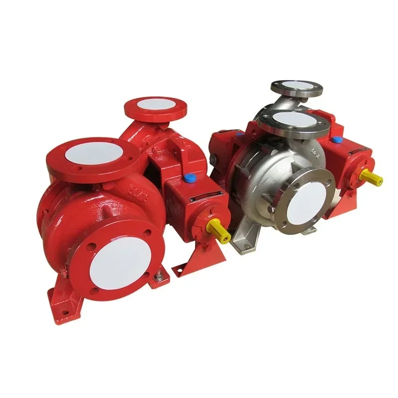 Pompa dell\'acqua centrifuga per colata con girante chiusa monostadio con motore diesel da 30 CV per fiume