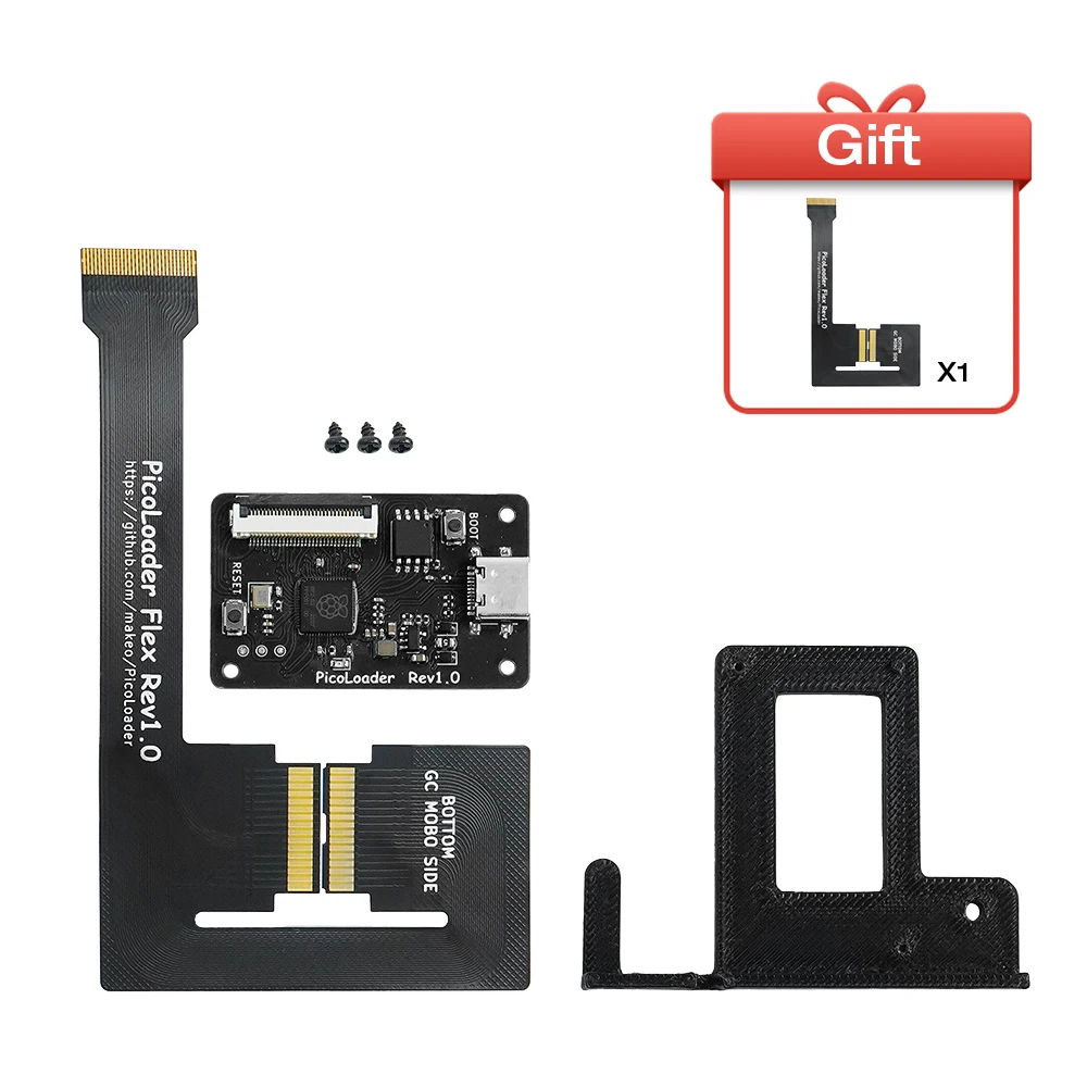 PICOLOADER Optical Drive Emulator Flex, NGC GameCube Solder Free RP2040 Swiss Loader GCLoader Lite Picoboot - Image 5
