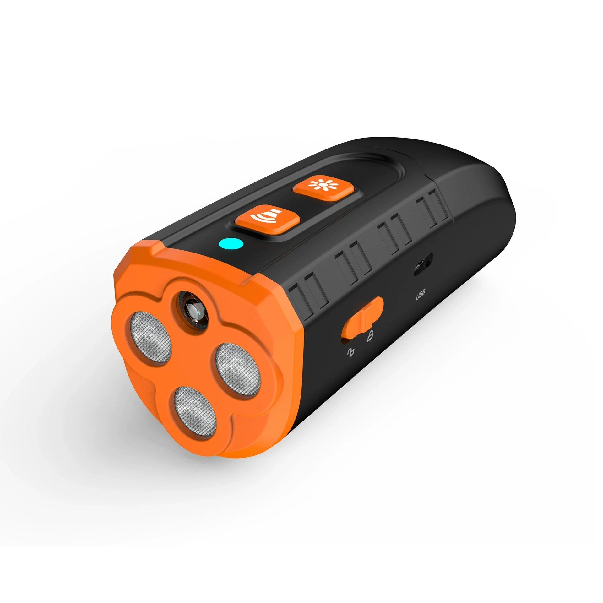

Handheld Ultrasonic Dog Trainer Mobile Portable Barking Stopper Dog Repellent Pet Training Supplies with 3 Ultrasonic