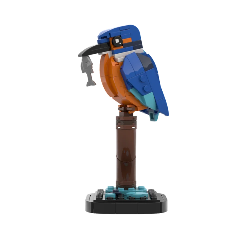 

MOC Cartoon Animals Building Blocks Cute Creative Insects The ocean Models Decoration Small Particles Puzzle Children Toys Gift