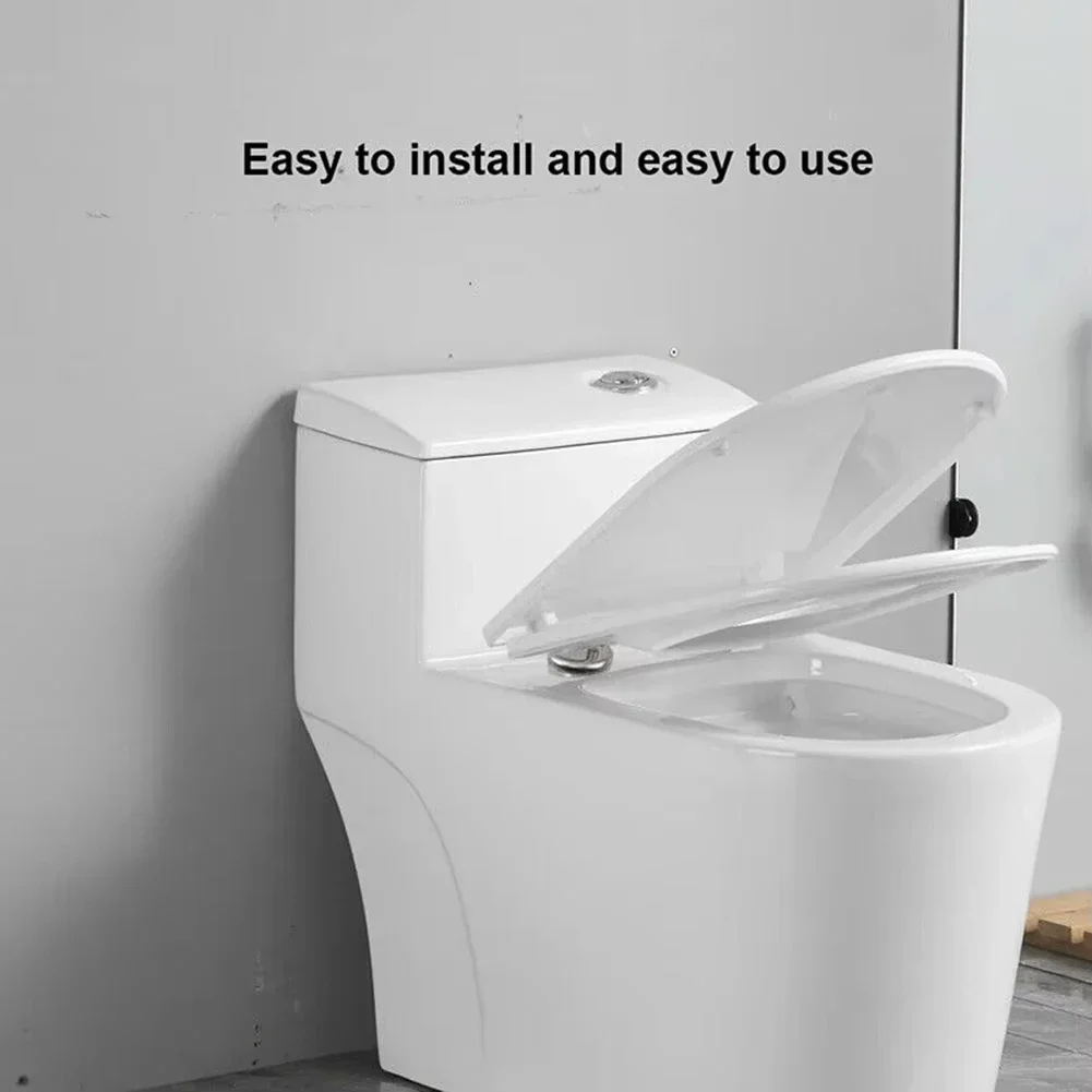 

2Pcs Toilet For Seat Hinge No Noise Stainless Steel With Mounting Accessory Home Toilet Seat Hinges Bathroom Fixture