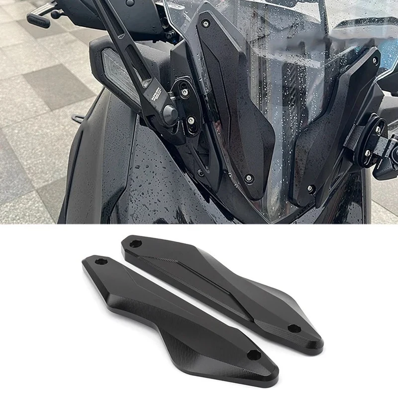 Motorcycle Windshield Windscreen Bracket Strip Trim Kit For YAMAHA XMAX300 XMAX 300 X-MAX300 2023 2024 image 5