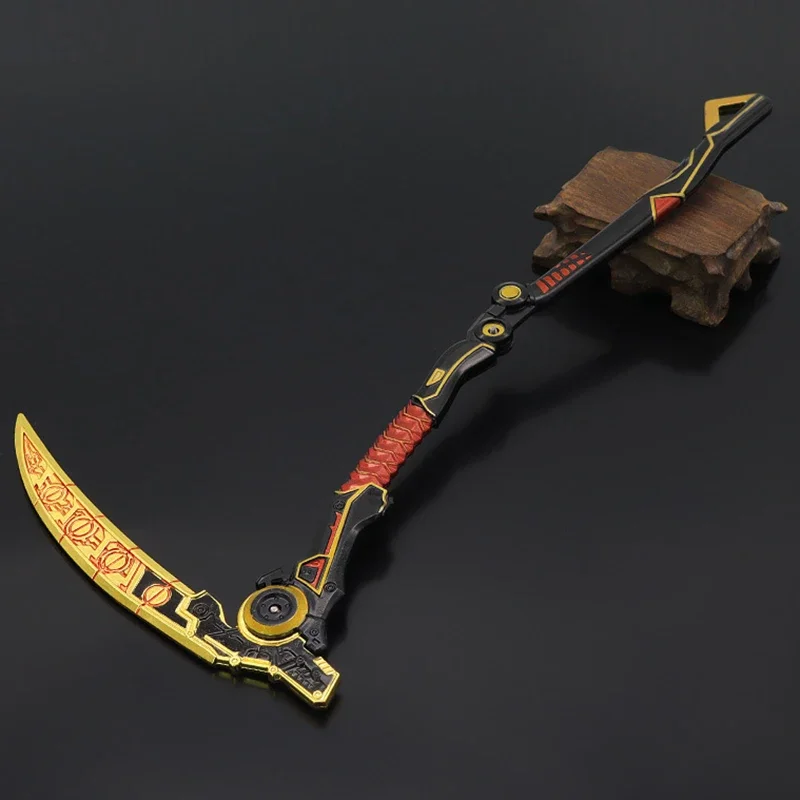 Apex Legends Revenant Heirloom Death Grip Curve Detachable Fold Game Peripheral 30cm Metal Sword Weapon Model Toys Boys Gifts