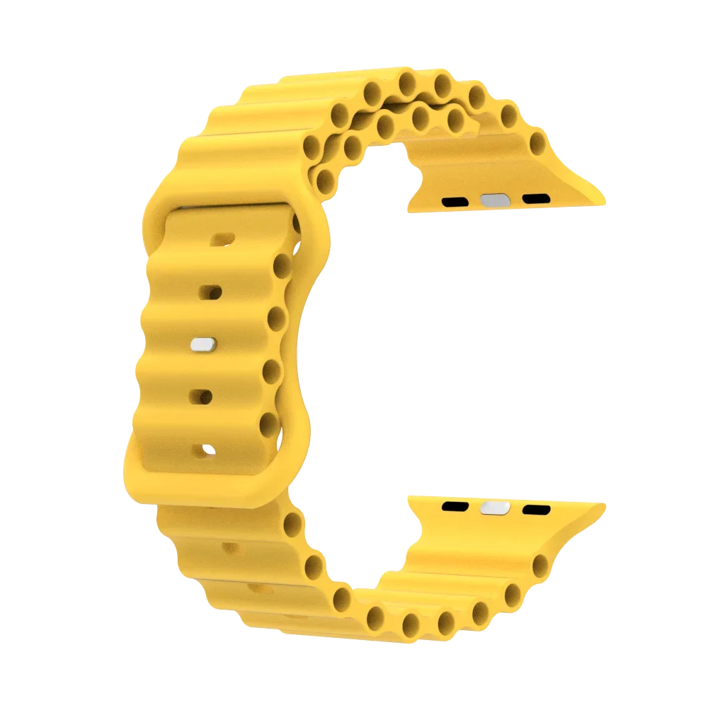 Cinturino in Silicone per cinturino Apple Watch Ultra 2/1 49mm 45mm 44mm 42mm 41mm 40mm 38mm Correa bracciale per IWatch Serie 9 8 7 6 5 4 SE