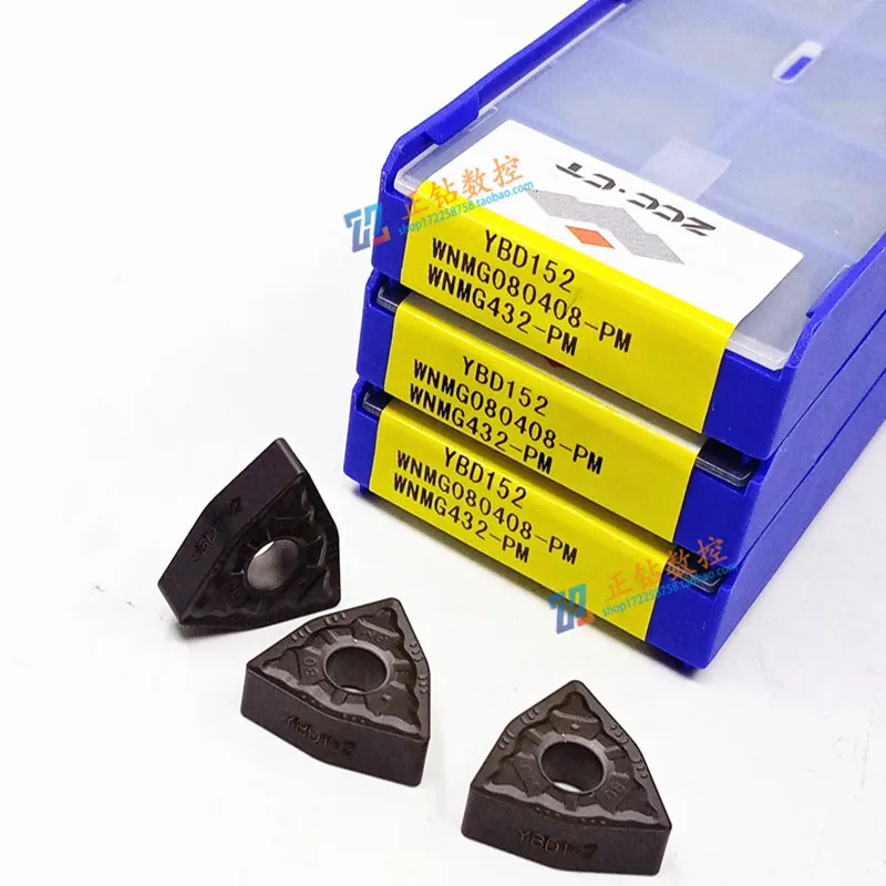 WNMG080408-PM YBD152 Black casting 08 angle  Carbide CNC Inserts