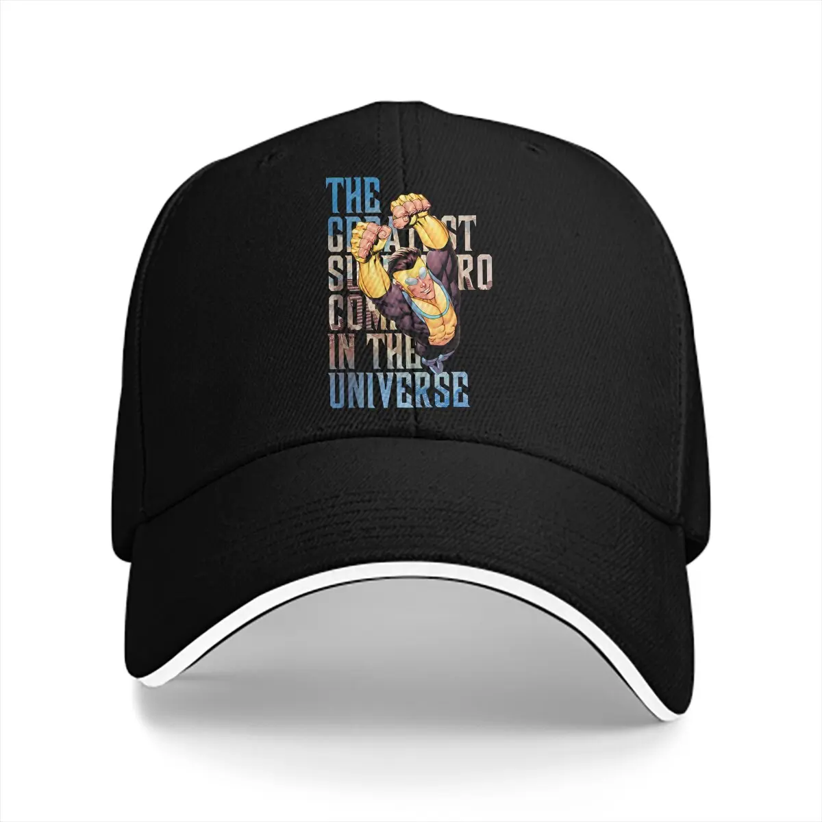 

Invincible TV Series Multicolor Hat Peaked Men's Cap Greatest Personalized Visor Protection Hats