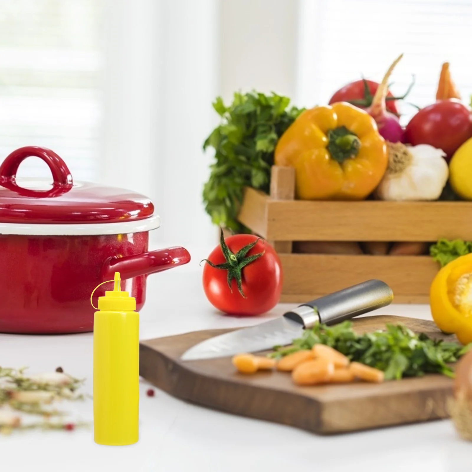 

8 шт., бутылки для выдавливания кетчупа, пластиковый герметичный дозатор для приправ премиум-класса, кухонные бутылки для хранения соуса для заправки салата