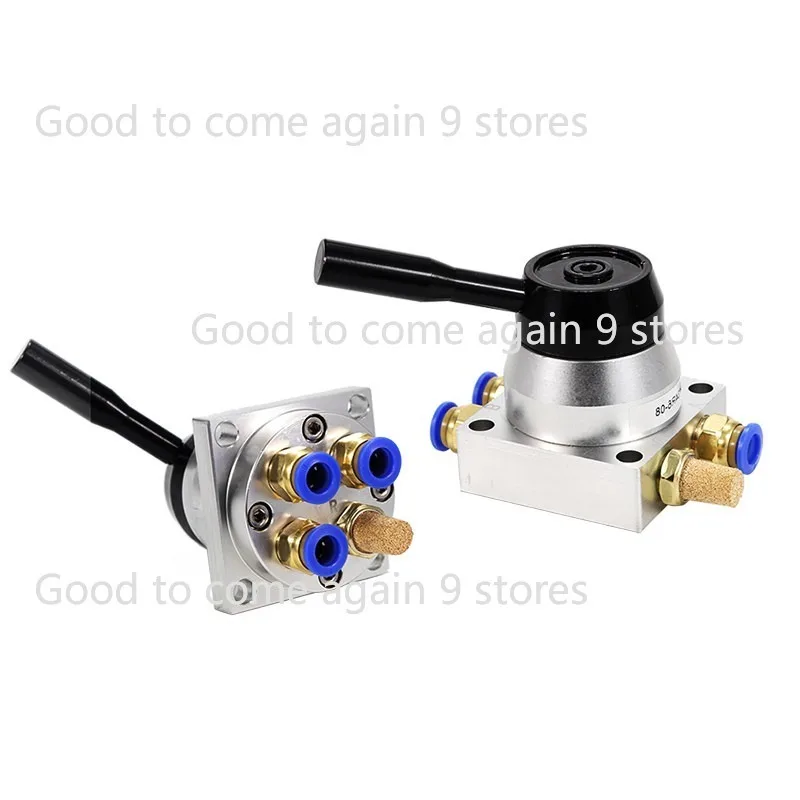 1pc Pneumatic Switch three-position four-way K34R6-8D/8L Manual Air Control Valve