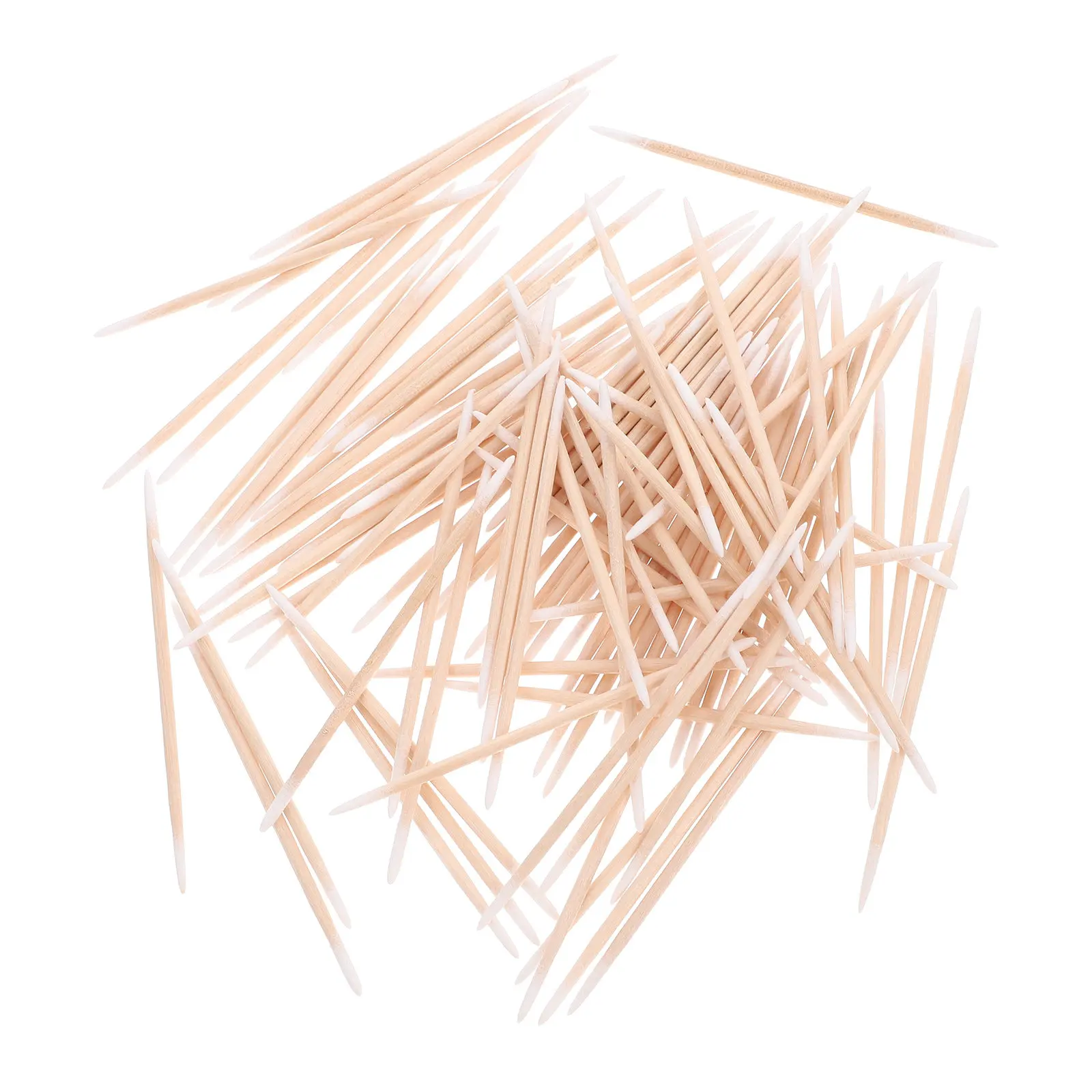 2Pcs Dual Ended Pointed Cotton Swabs Precision Tips for Makeup Correction Eyebrow Eyeliner Lip Line Detailing and Cleaning Micro