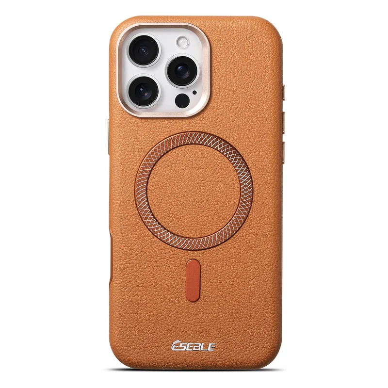 

High Quality Vintage New Magnetic Leather Phone Cover for Iphone 16 15 Plus 13 14 ProMax With Invisible Bracket Card Wallet Case