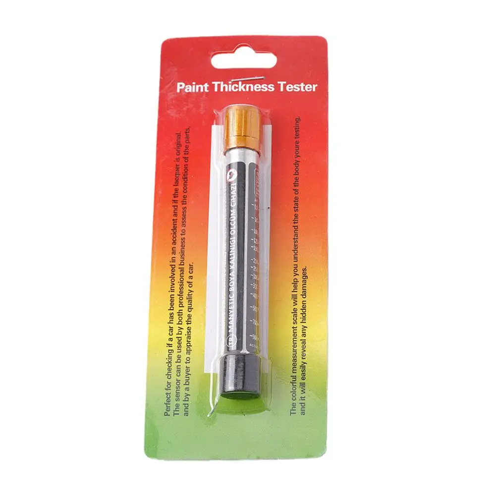 

Цифровая ручка для измерения толщины автомобильной краски, детектор автомобильного лакокрасочного покрытия для металлического листа, инструмент для измерения краски пленки