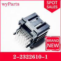 5 Pcs/lot 2-2322610-1 2322610-1 BRAND NEW Connectors 12POS,TAB0.63X0.63,HDR ASSY,90DEG,SLDR