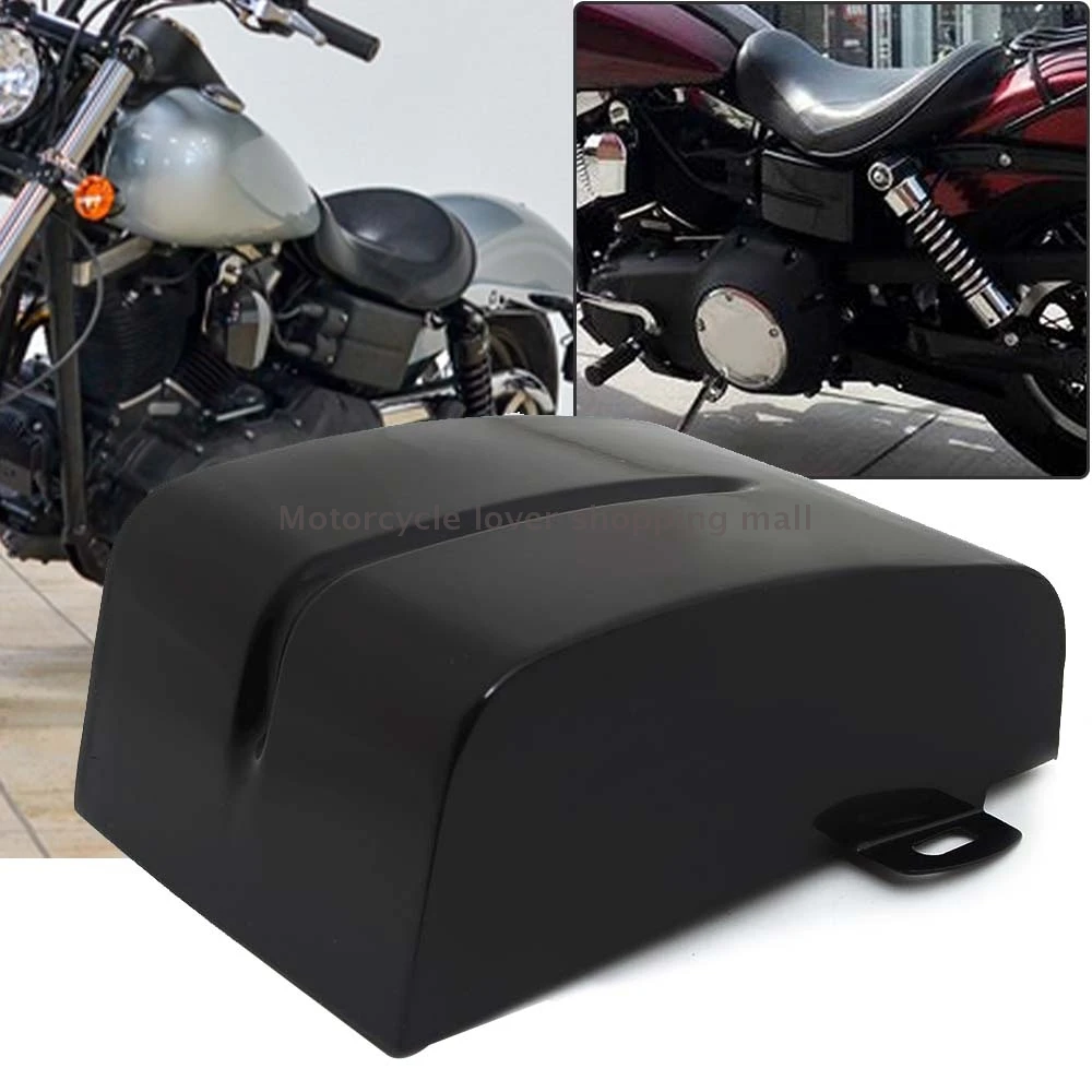 

Motorcycle Accessory Left Side Battery Protector Panel Fairing Cover For Harley Dyna Street Bob Fat Bob Super Glide FLD 2006-17