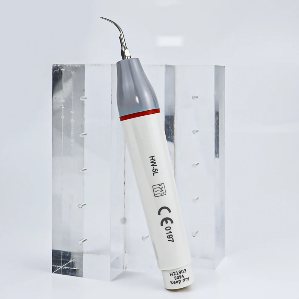 Dental led raspador ultrassônico handpiece HW-5L apto para e * s woodpecker ultra-sônico piezo scaler lidar com luz led