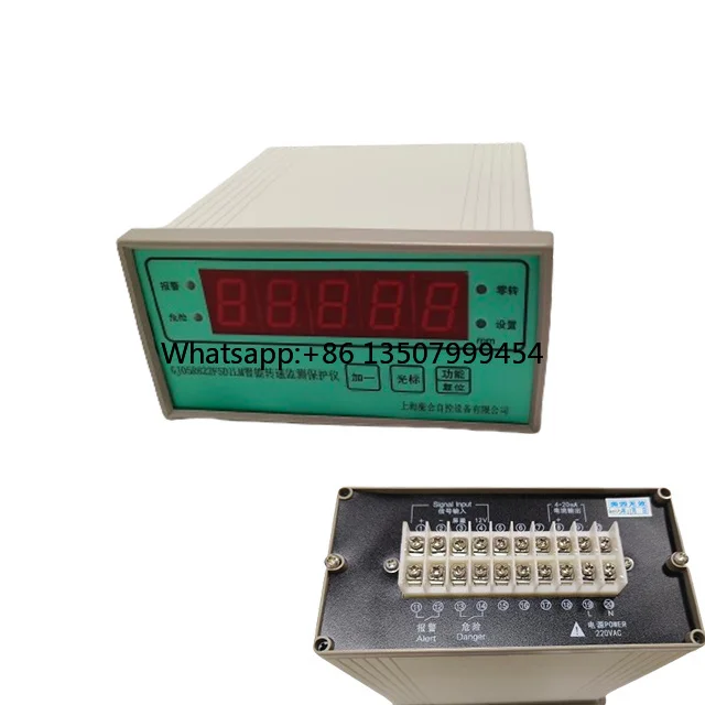 

Linear Speed Digital Tachometer with Alarm Relay Output Pulse Frequency Meter for Speed Measuring Instruments