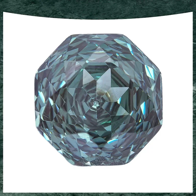 Z-Hot Sell TOP Cubic Zirconia Special Rose Cut Gradient Green Color Gemstone Bead Wholesale and Retail for Diy Jewelry Rings Ear