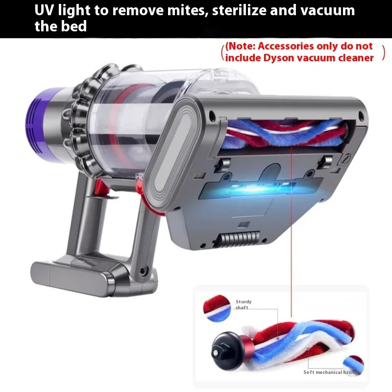 أداة تنظيف عث الغبار عالية الجودة للمكنسة الكهربائية دايسون V7 V8 مثالية للمراتب والوسائد