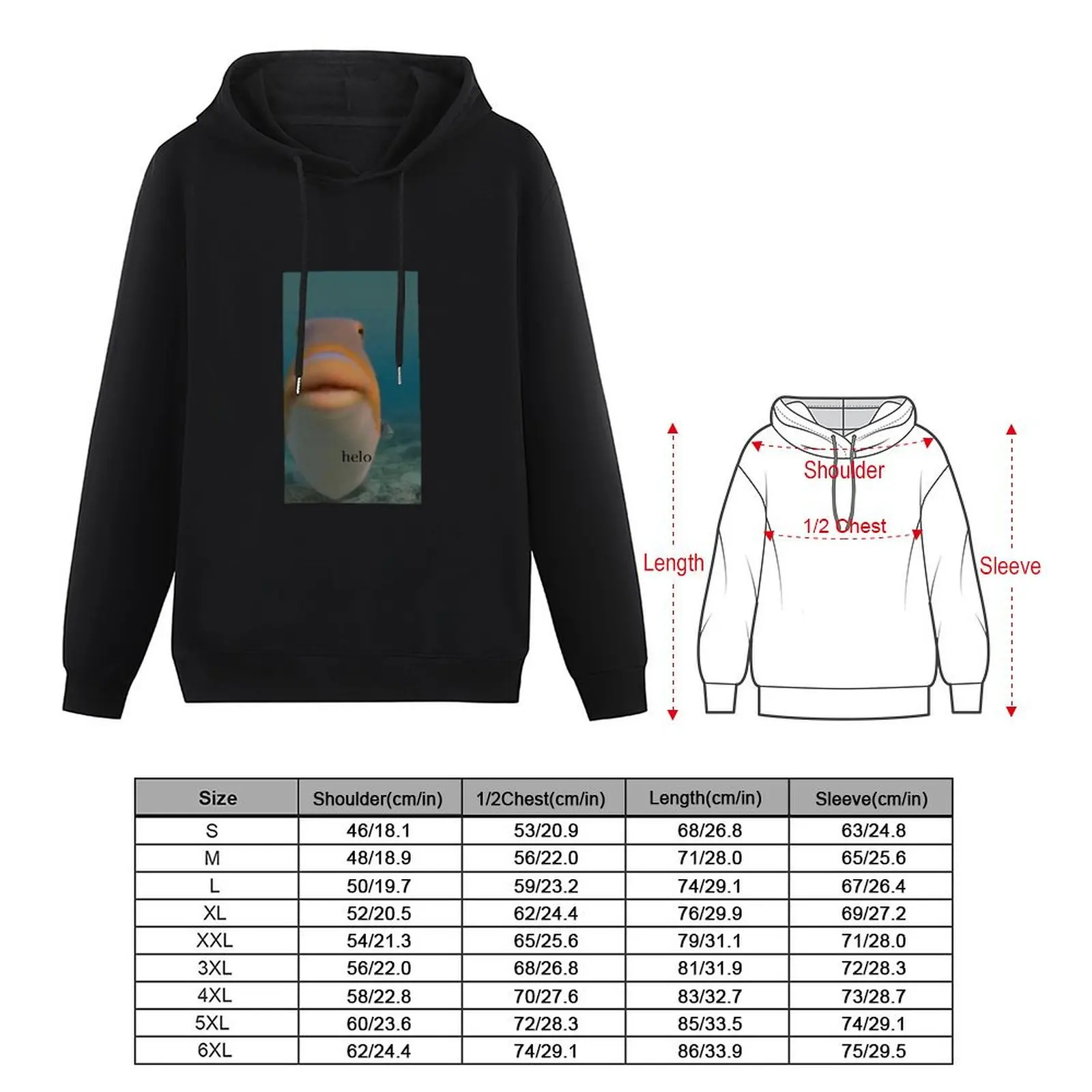 Helo Pullover Hoodie mens clothes korean clothes new hooded tee