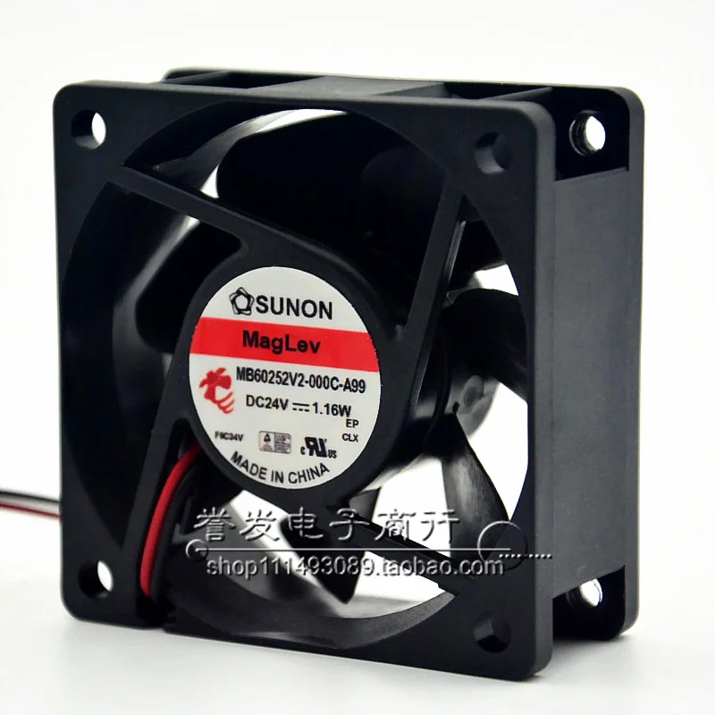 BARU ASLI MB60252V2-000C-A99 24V 1.16W 6025 60x60x25mm KIPAS PENDINGIN RADIATOR