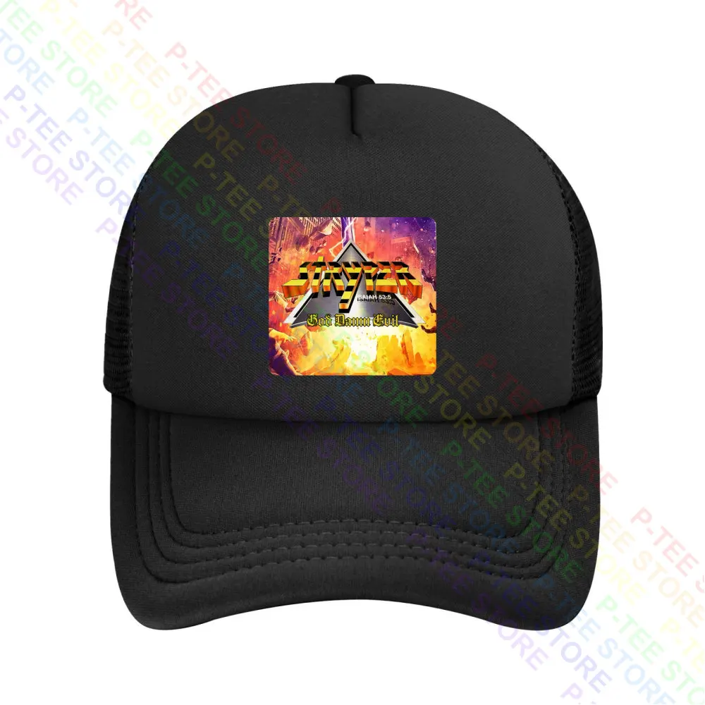 Stryper God Damn Evil 2018 Tour Baseball Cap Snapback Caps Knitted Bucket Hat