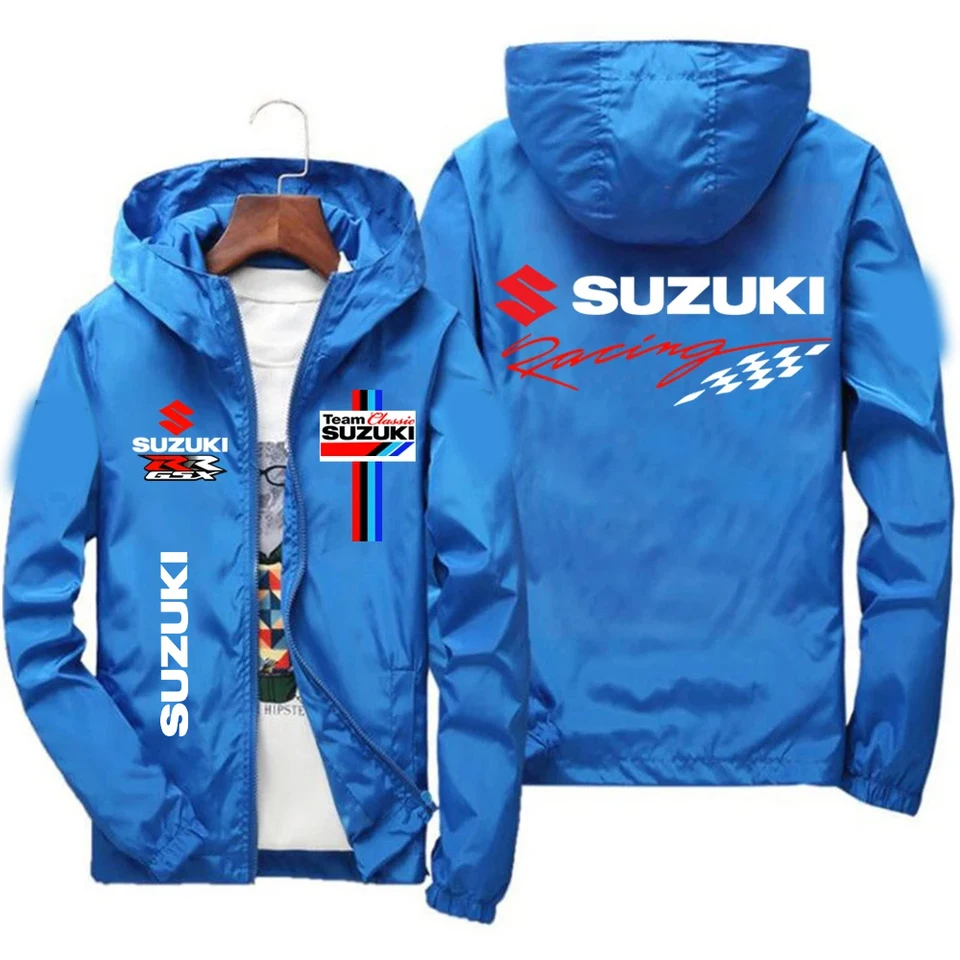 2026 Suzuki Men's Racing Jacket Windproof Casual Fashionable