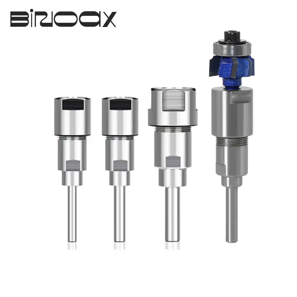 Router Bit Extension Rod Collet Engraving Machine Extension Milling Cutter for Wood