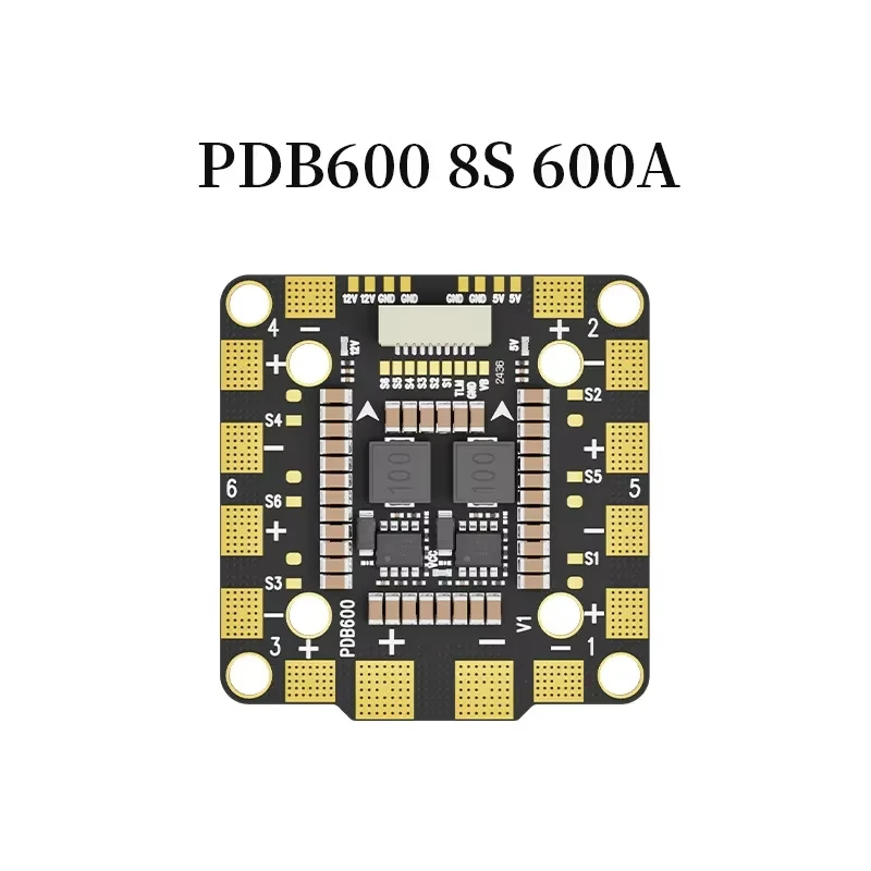 Aocoda-RC PDB400 8S 400A PDB 배전반 또는 PDB600 배전반 RC 쿼드콥터 드론 고정익 전류계용