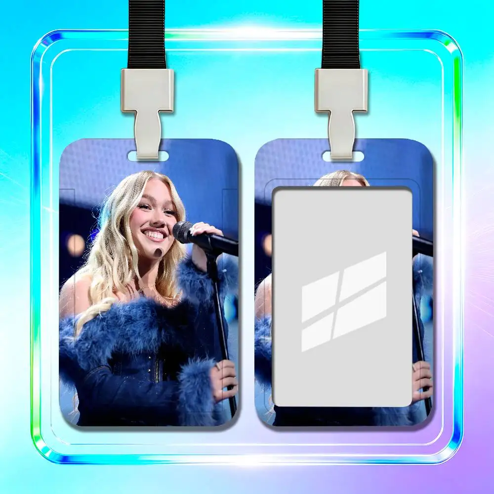 Office Badge Work Student Bank Credit Hard Holders Case Shell For Freya Skye Employee ID Card Holder