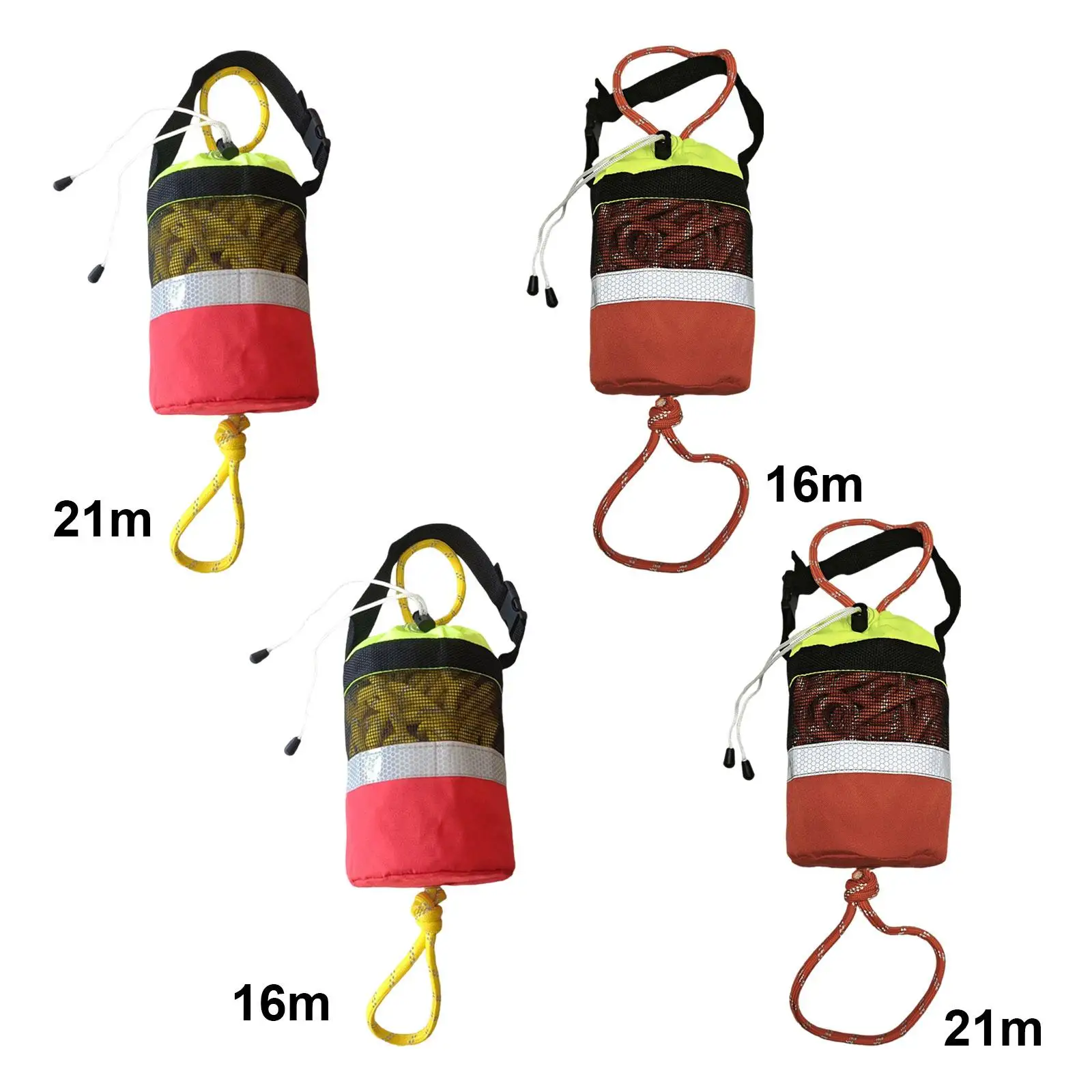 Throwable Rope Throw Bag Water Floating Rope Outdoor Accessory Throwing Rope Throwline for Raft Kayak Boat Fishing Yacht Sailing