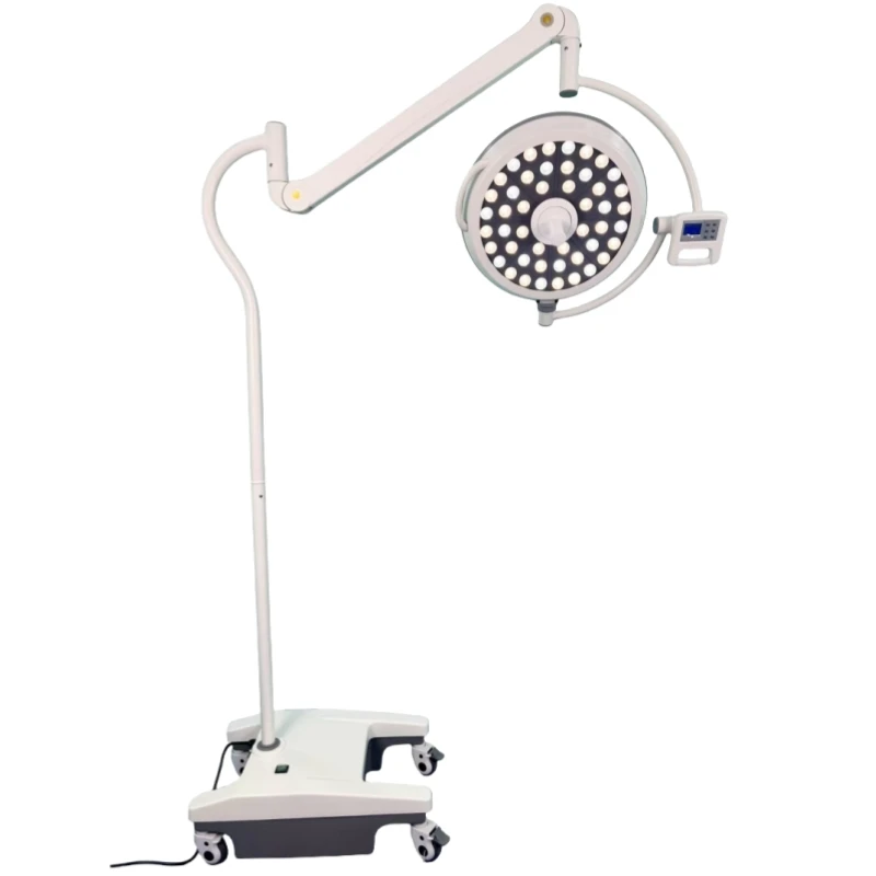 Hot Sale Veterinary Clinic Vertical Surgical Shadowless Operating Light With Lcd Control Panel
