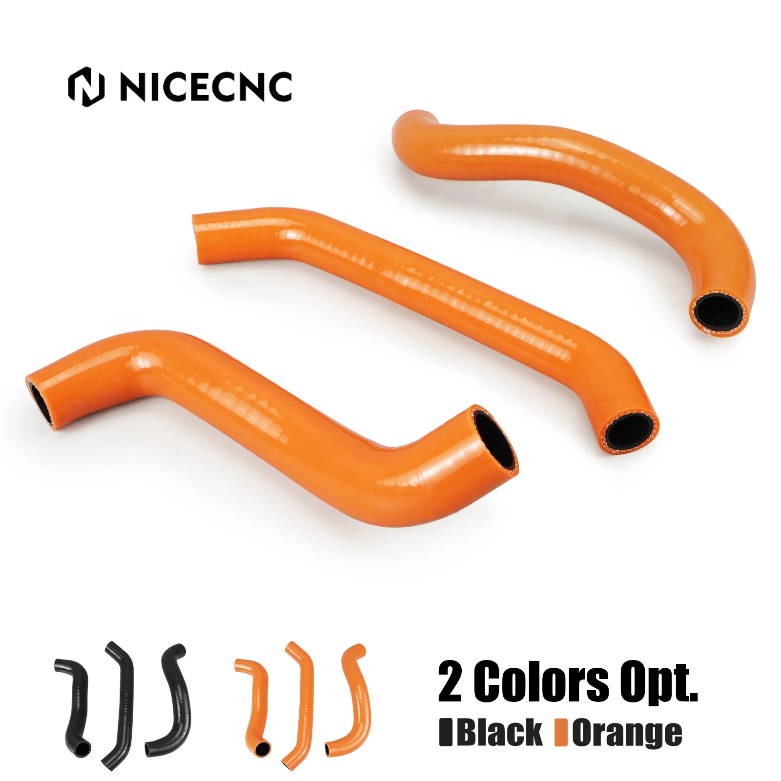 

NiceCNC For KTM EXC 250F 350F 2024 XCF 250 350 XWF 350 Silicone Radiator Coolant Hose Kit SX250F SX350F 2023-2024 For GasGas ECF