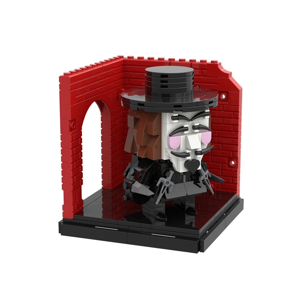 Набор строительных блоков MOC V for Vendetta, 294 детали, модель маски антигероя Гая Фокса, игрушка из кирпичиков, подарок для взрослых