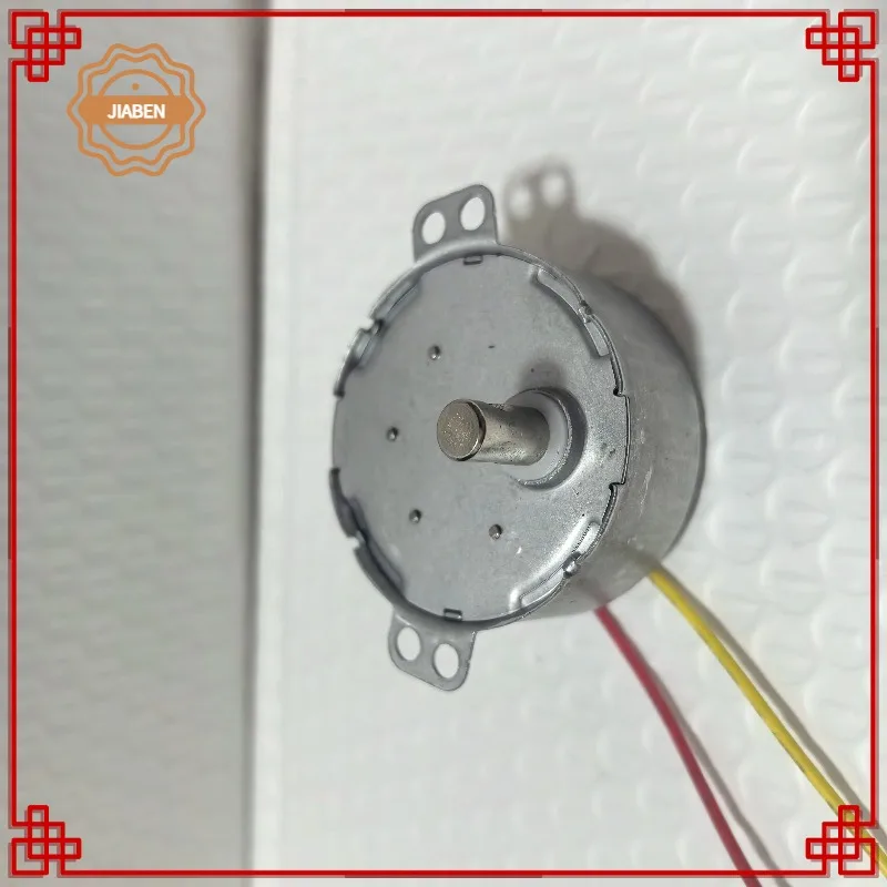 AC 220‑240V Turntable Motor 2.5/3r/min 4W Shaft Height 14mm Replacement Spare Parts For Electric Fan