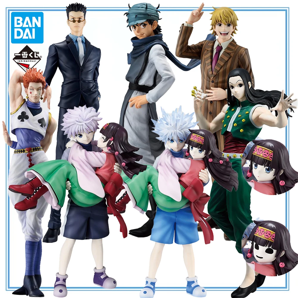 

100% Original in Stock Bandai Spirits Ichiban Kuji Hunter Hunter Illumi Zoldyck Killua Zoldyck Nanika Hisoka Morow Ging Freecss