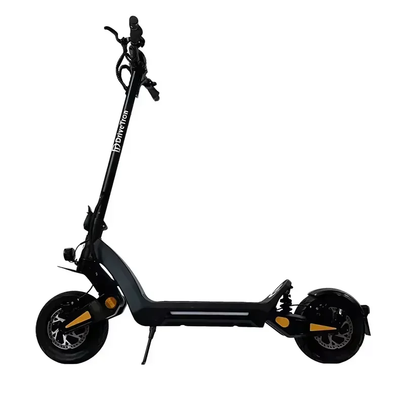 Trottinette Électrique de 10 Pouces avec Moteur d'Entraînement de 500W, Vitesse Maximale de 25MPH, EABS et Frein Dfisc Avant, pour Adulte