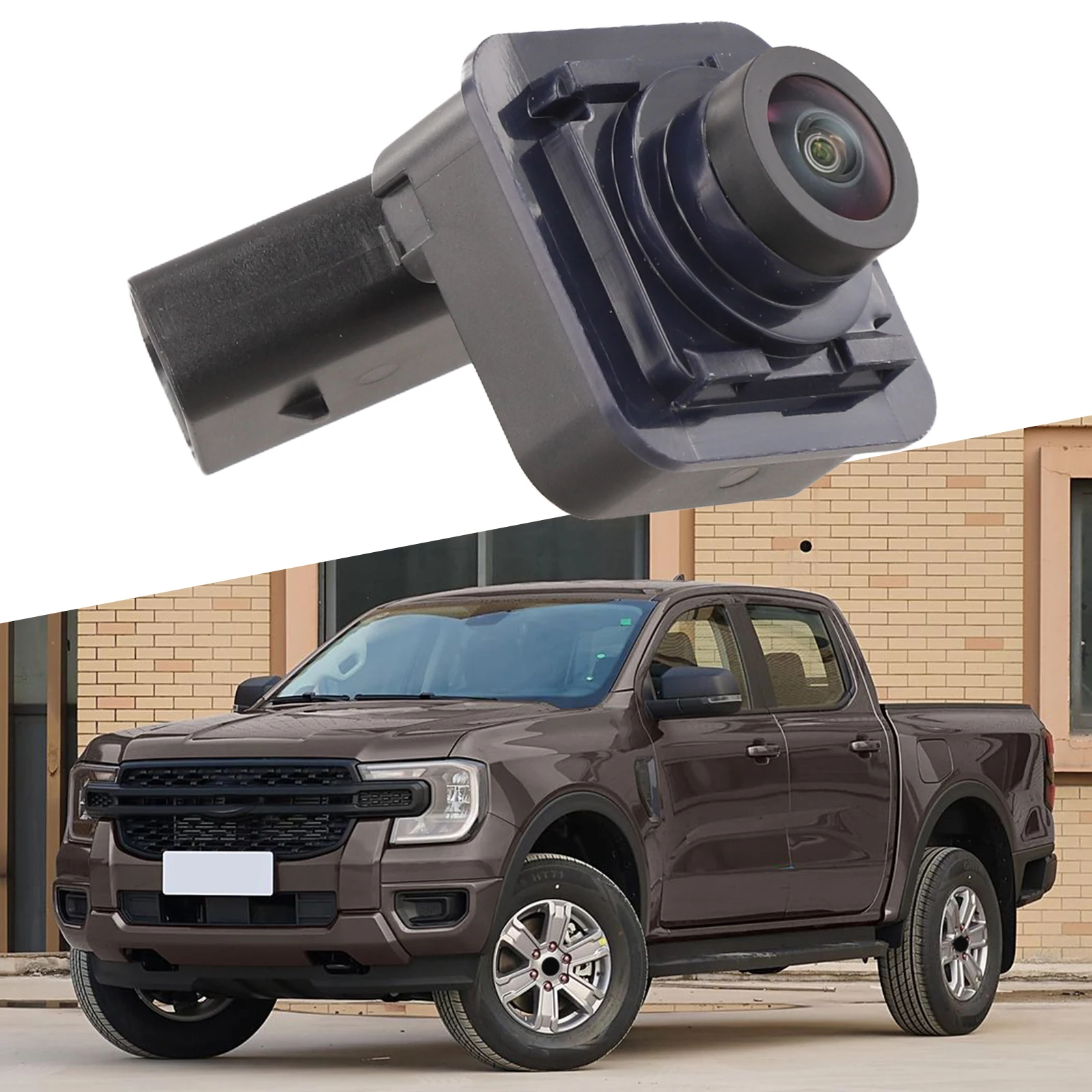 Auto Parts Parking Camera 1 Pieces 50g ABS Black Dustproof F2GT-19H222-AB F2GT-19H222-AD Waterproof High Quality