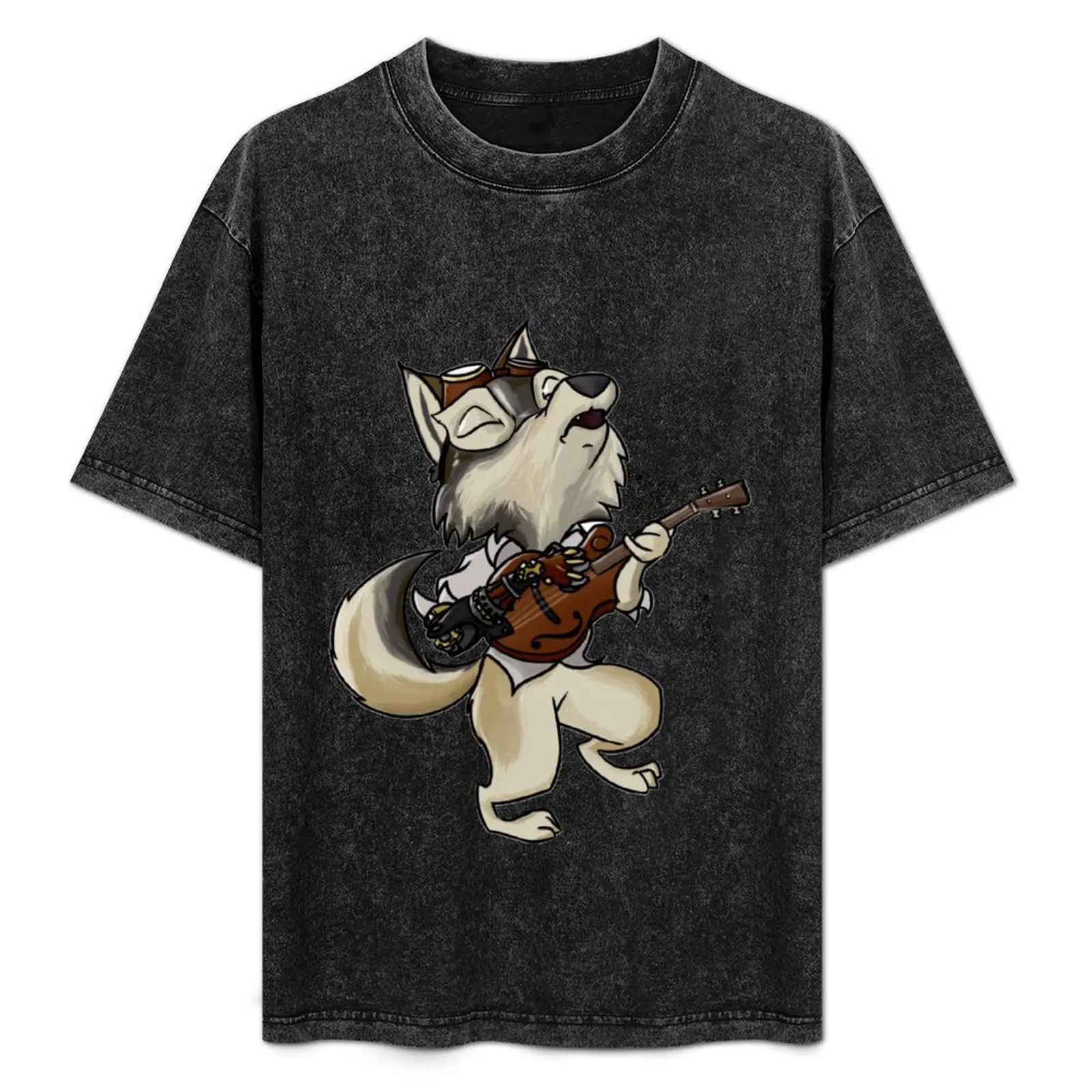 

Mandolin Fox T-Shirt Work Wear Lightweight Tee