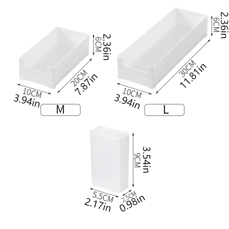 케이블 보관 상자 투명 플라스틱 데이터 라인 보관 용기 책상 문구 메이크업 주최자 키 보석 상자 사무실 홀더