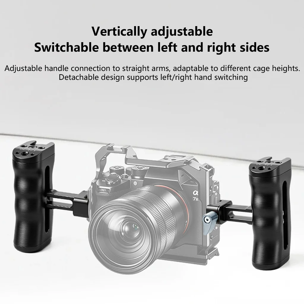NATO-Schiene / 1/4-Zoll-Schraubseitengriff Ronin Gimbal DSLR Kamerakäfig Schnellklemmhalterung Monitorhalterung für Sony Canon Nikon – Detail 14