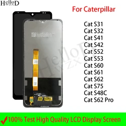 LCD For Caterpillar Cat S31 S32 S41 S42 S52 S53 S60 S61 S75 S48C S62 Pro Display LCD Touch Screen Digitizer Assembly Replacement