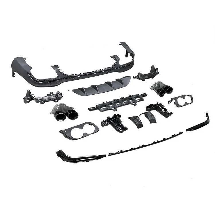 المصنع مباشرة GLC الفئة X253 C253 up GLC43 الناشر الخلفي GLC43 كوبيه الشفة الخلفية لعام 2018-2021 #6