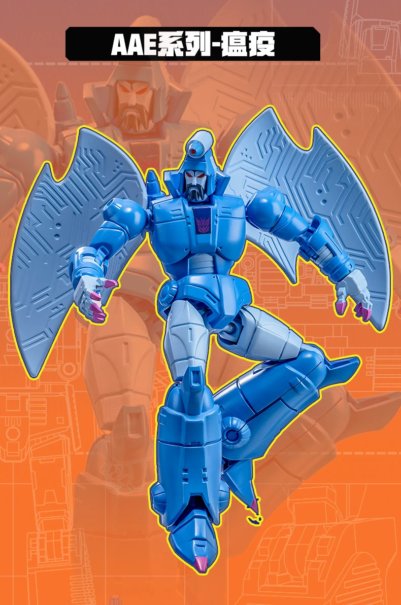 AULDEY X AAE 変身玩具 アクションフィギュア メガトロン オプティマスプライム ガルバトロン ホットロッド スカージ リコエチット ディセプティコン モデル ギフト