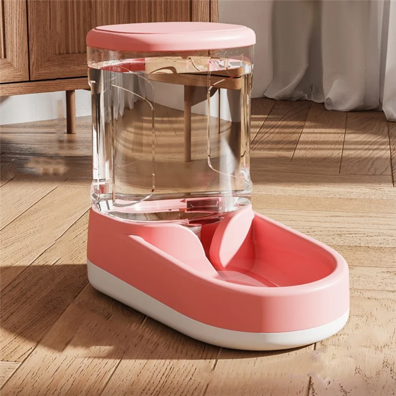 ABRB-Comedero para perros y gatos, fuente automática, cuenco de alimentación de agua potable