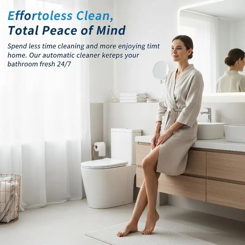 Toilet Cleaning Tablet Hanging Organizer 1Pcs Eco Friendly Non Toxic Material for Family Home Bathroom Restroom