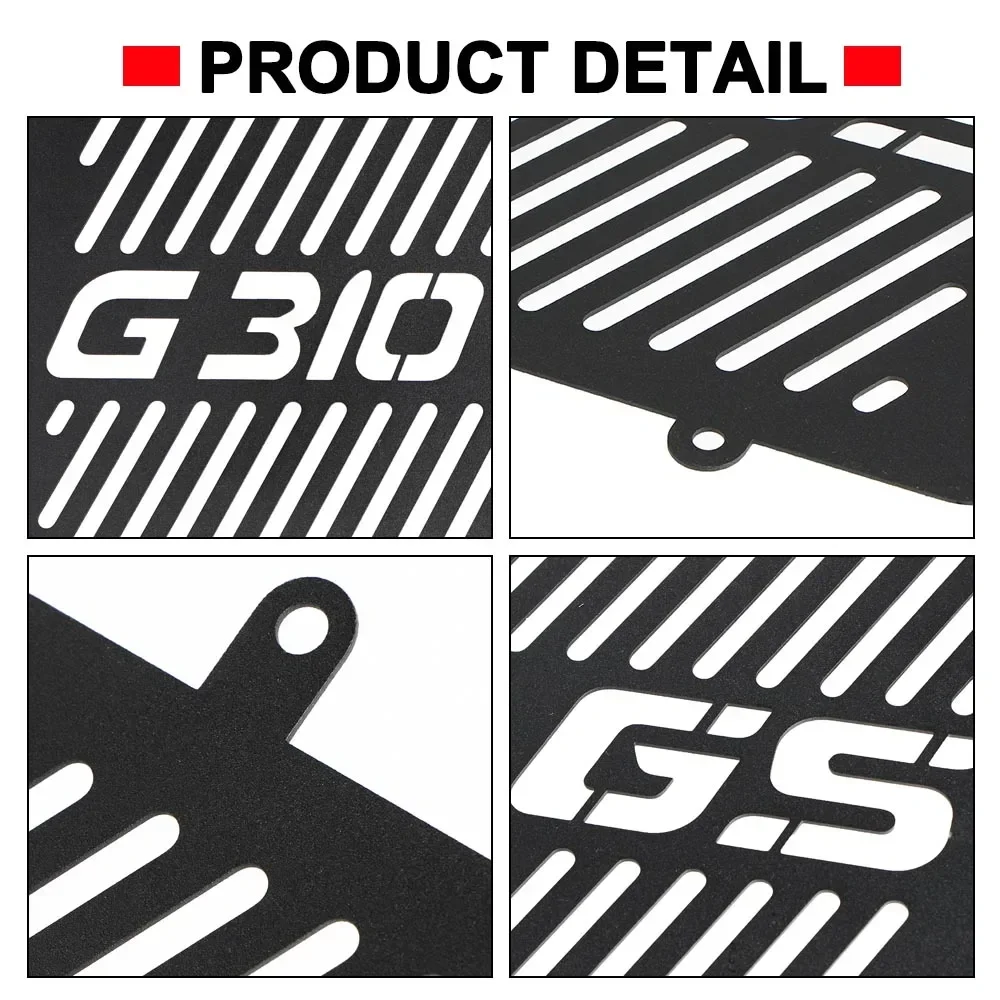 دراجة نارية شبكة المبرد غطاء لسيارات BMW G310GS G310R G 310 GS R G310 GS R G 310GS 310R GS 310 R 2017-2024 2025 معدات الحماية #5