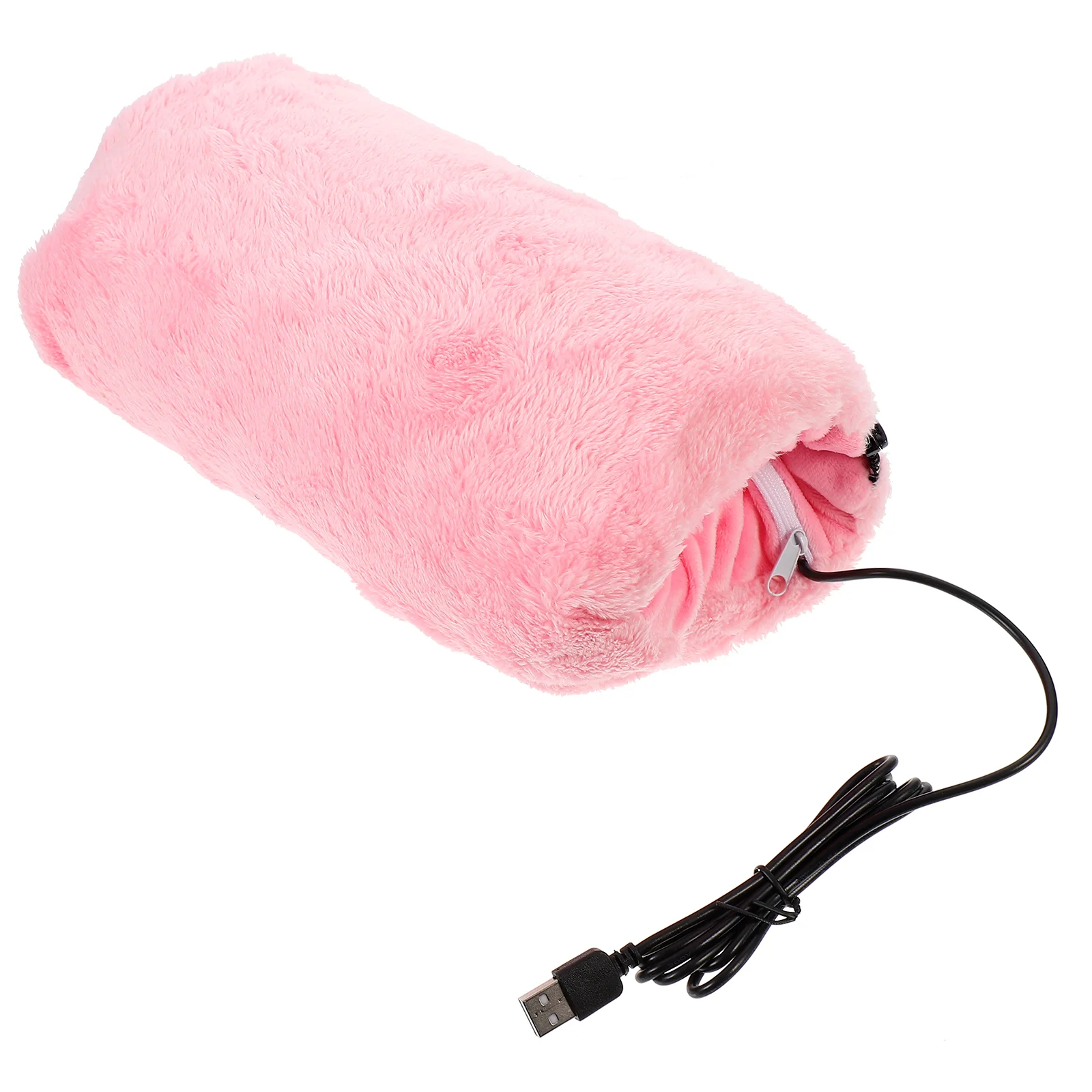 USB Hand Warmer Warming Treasure Heating Pads Winter Plush Flannel Charging Miss Womens Handbags