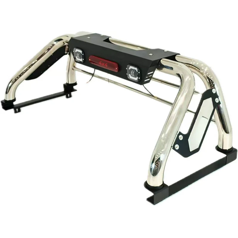

Stainless Steel Sport Roll Bar Accessory Offroad Design Style Compatible for Hilux Isuzu Triton Navara