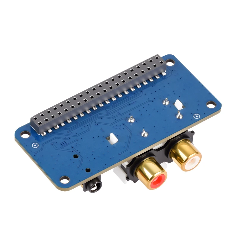 Płytka audio Waveshare PCM5122 HIFI I2S DAC dla Raspberry Pi 40PIN GPIO Port Karta dźwiękowa dla PI5/PI4/Zero — zdjęcie produktu 3