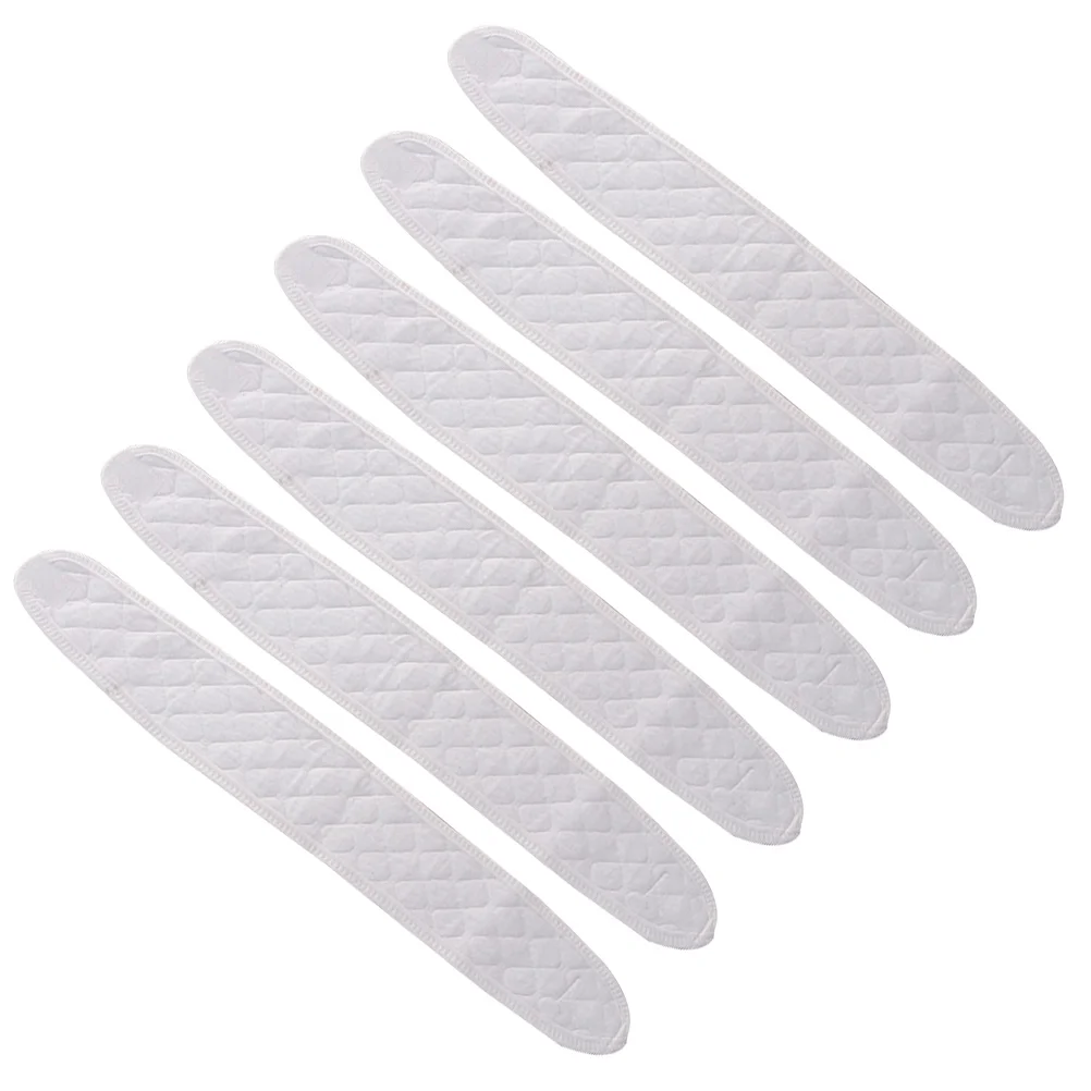 

6 Pcs Baby Belly Band Navel Protector Newborn Abdominal Wrap White Warm Comfortable 0 24 Months Infant Bedding Set